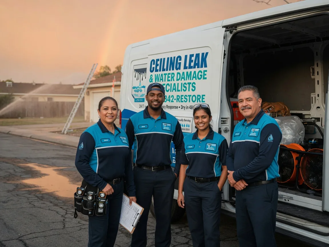 Ceiling Leak Cleanup company in Hemlock, MI
